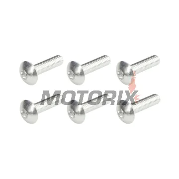 Sada šroubů -VICMA- M5x20mm, stříbrné, 6ks