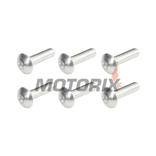 Sada šroubů -VICMA- M5x20mm, stříbrné, 6ks