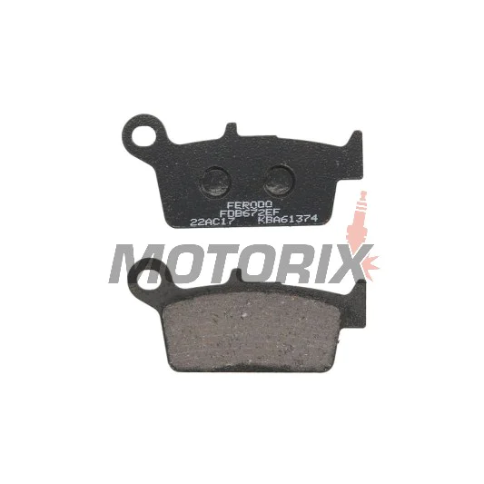 Brzdové destičky -FERODO- FDB672EF, Kymco Cobra/Top Boy/ZX Fever, Peugeot SV, Sachs SR Samba 50-125 1993-2007