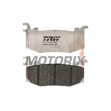 Brzdové destičky -TRW- MCB959SCR, závodní, Aprilia RSV4 1100/Factory (2025-2026)/Ducati Panigale V4/V4S 1103 (2025-2026)/KTM RC 990 R (2026)/1390 Super Duke (2024-2026)