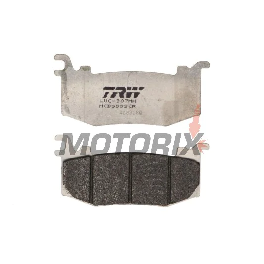 Brzdové destičky -TRW- MCB959SCR, závodní, Aprilia RSV4 1100/Factory (2025-2026)/Ducati Panigale V4/V4S 1103 (2025-2026)/KTM RC 990 R (2026)/1390 Super Duke (2024-2026)