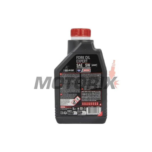 Olej do tlumičů -MOTUL- FORKOIL, 5W, pro přední vidlice/vidlice, 1L