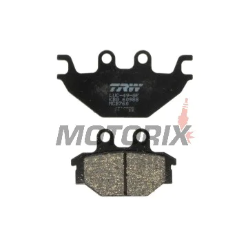 Brzdové destičky -TRW- MCB760, Adly 300-500cc ATV, Arctic Cat DVX 250, CPI XS 250, Kawasaki KVF Brute Force 300, Kymco KXR/MXU/Maxxer 250-700cc, Yamaha MT 125 & YZF-R125 125cc (2004-2018)