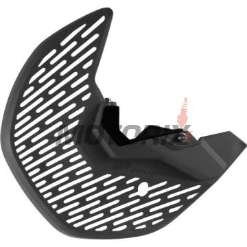 Chránič brzdového kotouče -POLISPORT- s chránič pod tlumiče, černý, KAWASAKI KX 250/450 2013-2020