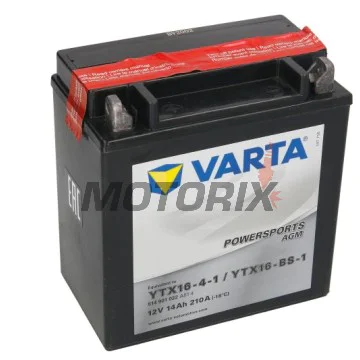 Akumulátor -VARTA- YTX16-BS-1, 14Ah 12V