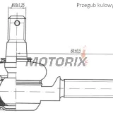 Vnější čep řízení -4 RIDE- Arctic Cat/Kawasaki/Kymco/Polaris/Suzuki/Yamaha 90-700 1986-2017