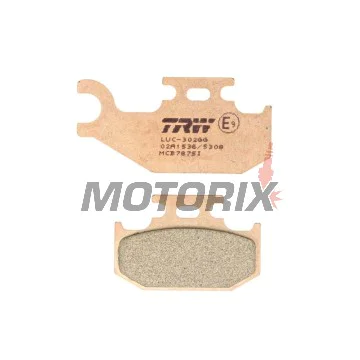 Brzdové destičky -TRW- MCB787SI, Suzuki LT-A KingQuad 400/450/500/700/750 X, XP, XZ, XPC (2005-2017), LT-F KingQuad 400F/400FS 4x2 & 4x4 (2008-2016)