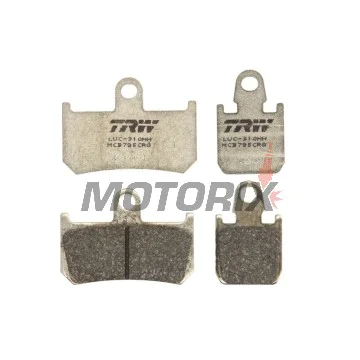 Brzdové destičky -TRW- MCB795CRQ, Yamaha FZ1 1000N/MT-01 1700/VMX V-Max 1700/YZF-R1 1000 (2004-2016)