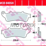 Brzdové destičky -TRW- MCB840SH, Honda GL1800 Gold Wing/Goldwing ABS/F6B/F6C Valkyrie (2001-2017)