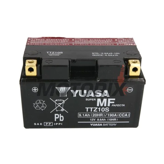 Akumulátor -YUASA- TTZ10S, 9Ah 12V