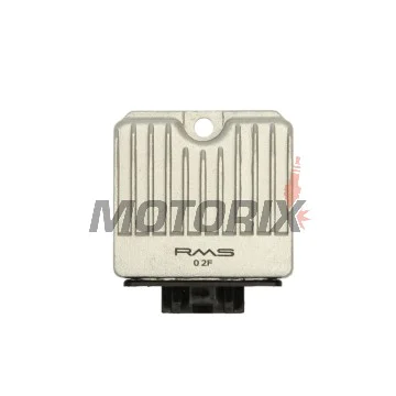 Regulátor dobíjení -RMS- regulátor dobíjení, Aprilia Scarabeo 50 2010, Aprilia Sportcity 50 2008-2010, Derbi Atlantis 50 2007-2009, Derbi Boulevard 125 2010, Derbi Boulevard 50 2009, Malaguti Centro 50 2008, 2010
