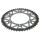 Zadní rozeta -JT- JTX808,49GR, 49 zubů, šedý, hybridní, Kawasaki KLX 400 2003, Suzuki DR 350 1990-1999, DR-Z 250 2001-2007, DR-Z 400 2000-2017, RM 100 1979-1982, RM 125 1983-2012, RM 250 1987-2012, RM-X 250 1989-2001, RM-X 450 2010-2019