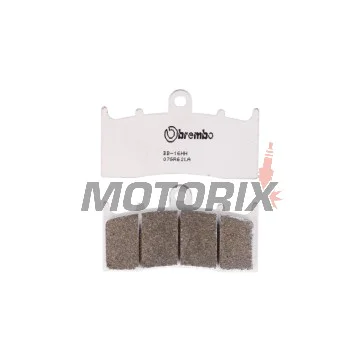Brzdové destičky -BREMBO- 07GR62LA, BMW K 1200LT/1200R/1300R/1300GT, R 850R/1100S/1150R/1200C/1200CL/1200GS/1200RT 2000-2016