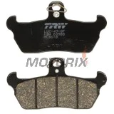 Brzdové destičky -TRW- MCB618, Aprilia Pegaso/RX/Tuareg, Cagiva Elefant/Freccia/Mito/Supercity/W8-W16, Gilera RC600, Moto Guzzi Quota 1000ie, Moto Morini Dart (1988-1999)