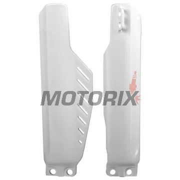 Chrániče přední vidlice -POLISPORT- bílé, HONDA CRF 150 2022-2023