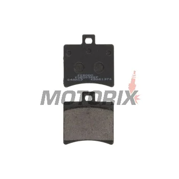 Brzdové destičky -FERODO- FDB2090EF, Aprilia Atlantic 125-500, Leonardo 250-300, RS 125, SR 50, Scarabeo 50-500, Sportcity 125-300, Benelli Velvet 125-250, Beta Eikon 50-150, Malaguti F18 125, Madison 125-500, Password 250, Phantom Max 125-200, Spider Max