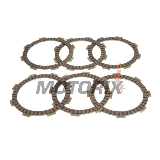 Sada spojkových lamel -4 RIDE- TCS1191, Honda CB 250/CM 250 Custom/CMX 250 Rebel/CRF 150 (2007-2020)/Kawasaki KMX 125/KX 80-100-85 (1998-2013)/Suzuki RM 100 (2003-2008)/Loncin Conqueror 200 (2005-2006)