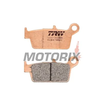Brzdové destičky -TRW- MCB575RSI, CPI Sahel 125, Gas Gas EC/FSE/FSR/MC/SM 125-515cc, Honda CR/CRM/XR 50-650cc, Kawasaki KDX/KLX/KX 125-500cc, Suzuki DR-Z/RM 125-400cc, Yamaha WR/YZ 125-426cc