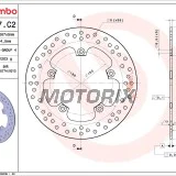 Brzdový kotouč -BREMBO- 68B407C2, Yamaha FZ8/XP (Tmax)/YP (X-Max/Majesty) 125-800 (2001-2023)