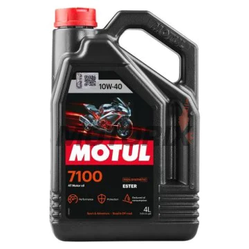 Motorový olej -MOTUL- 7100, 10W40, plná syntetika + ester, 4L