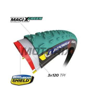 Plášť na kolo -MICHELIN- 700X33C, POWER CYCLOCROSS JET