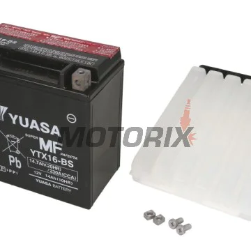 Akumulátor -YUASA- YTX16-BS, 15Ah 12V