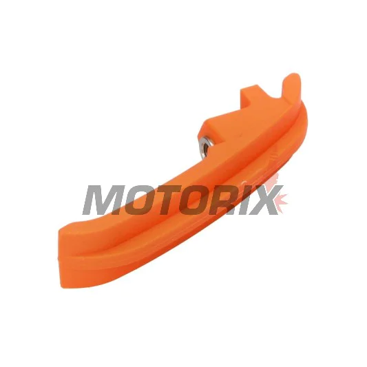 Vodítko řetězu -POLISPORT- oranžový, polyuretan, KTM EXC, EXC-F, SX, SX-F, XC, XC-F 125-500 2022-2024