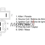 CDI -DZE- HONDA CG, SDH, XL; YAMAHA YFM 125-500 1976-2015