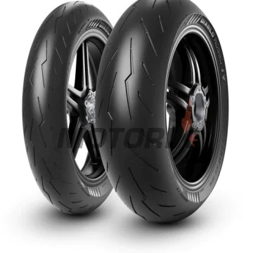 Přední silniční pneumatika -PIRELLI MOTOR- 120/60ZR17, DIABLO ROSSO IV