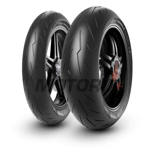 Přední silniční pneumatika -PIRELLI MOTOR- 120/60ZR17, DIABLO ROSSO IV