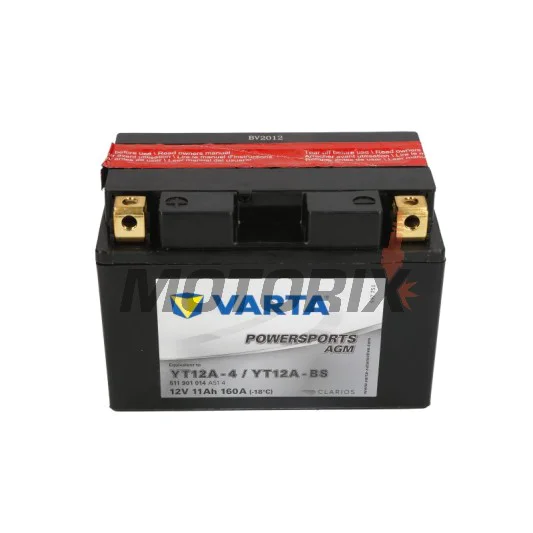 Akumulátor -VARTA- YT12A-BS, 11Ah 12V