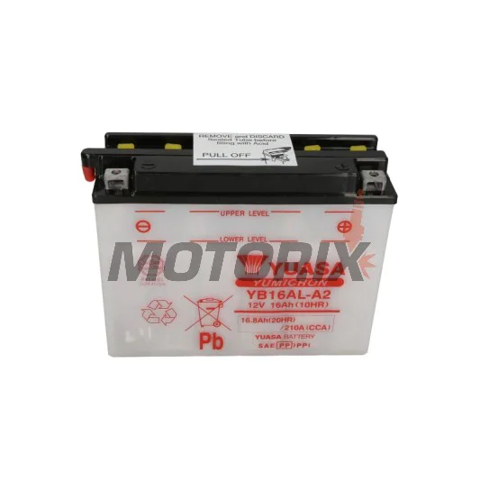 Akumulátor -YUASA- YB16AL-A2, 17Ah 12V