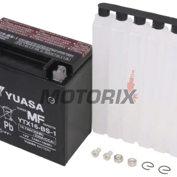 Akumulátor -YUASA- YTX16-BS-1, 15Ah 12V