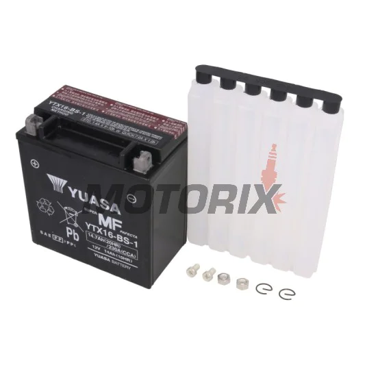 Akumulátor -YUASA- YTX16-BS-1, 15Ah 12V