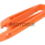 Kluzák řetězu -POLISPORT- oranžový, polyuretan, KTM EXC, EXC-F, SX, SX-F, XC, XCF-W, XC-W 125-530 2007-2011