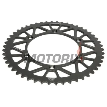 Zadní rozeta -JT- JTA460,50BLK, 50 zubů, černý, hliníkový, Kawasaki KDX 200 1984-1985, 1987-1988, 1995, 1997-1998, 2000, 2002-2004, 2006, KX 250 2004-2017, KX 450 2006-2020, KX 500 1989, 1993, 1996, 2000-2004