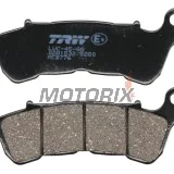 Brzdové destičky -TRW- MCB776, Harley-Davidson XL883-1200 Sportster + Honda CB-CBF-CBR/FES-FJS-NSS Forza/NC-NT-SH-ST/VFR-VT-XL + Suzuki Burgman/Sixteen/Boulevard-Intruder 1800 (2004-2018)