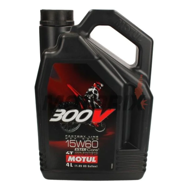 Motorový olej -MOTUL- 15W60, plná syntetika + ester, 4L