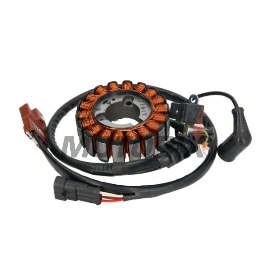 Stator (hvězda) -RMS- Aprilia Atlantic 125 2006-2008, Aprilia Atlantic 250 2008, Aprilia Scarabeo 250 2006-2008, Aprilia Scarabeo 300 2009-2010, Aprilia Sportcity 125 2006-2008, Aprilia Sportcity 300 2008-2012