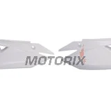 Zadní boční plasty -POLISPORT- bílé, SUZUKI RM-Z 250 2019-2023
