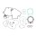 Kompletní sada těsnění motoru -WINDEROSA- KTM EXC 400 2000-2006, KTM EXC 450 2003-2007, KTM MXC 400 2001-2002, KTM MXC 450 2005, KTM SX 400 1998-2002, KTM XC-W 400 2007, KTM XC-W 450 2007