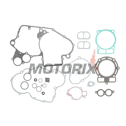 Kompletní sada těsnění motoru -WINDEROSA- KTM EXC 400 2000-2006, KTM EXC 450 2003-2007, KTM MXC 400 2001-2002, KTM MXC 450 2005, KTM SX 400 1998-2002, KTM XC-W 400 2007, KTM XC-W 450 2007