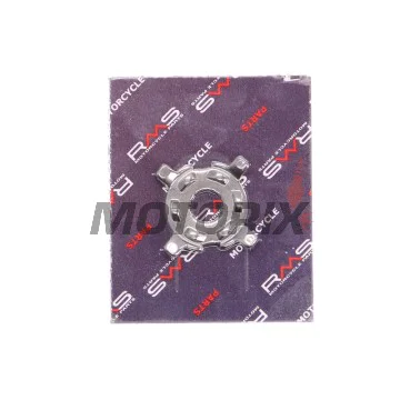 Hvězda/kolo pro startovací páka -RMS- Aprilia Scarabeo 100 2001-2005, Aprilia Scarabeo 50 2002-2006, Aprilia SR 50 2003-2012, Derbi Atlantis 50 2003-2009, Derbi Boulevard 50 2009, Derbi GP1 50 2006-2008, Gilera D.N.A 50 2000-2008