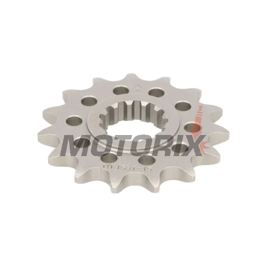 Přední pastorek -JT- JTF1591,15, 15 zubů, Yamaha FJ-09 847 2015-2017, FZ-07 689 2015-2017, FZ-09 850 2014-2017, FZ-10 998 2017, FZ8 800 2009-2016, MT-07 689 2014-2018, MT-07 700 2019, MT-09 850 2013-2019, MT-09 900 2014-2018