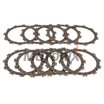 Sada spojkových lamel -TRW- MCC343-10, Kawasaki ZX-10R Ninja 1000 (2004-2015), Suzuki GSX-R1000 (2001-2004), Yamaha MT-10 1000 (2016-2019), YZF-R1 1000 (2015-2019)