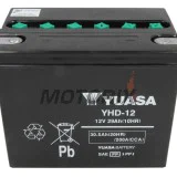 Akumulátor -YUASA- YHD-12, 30Ah 12V