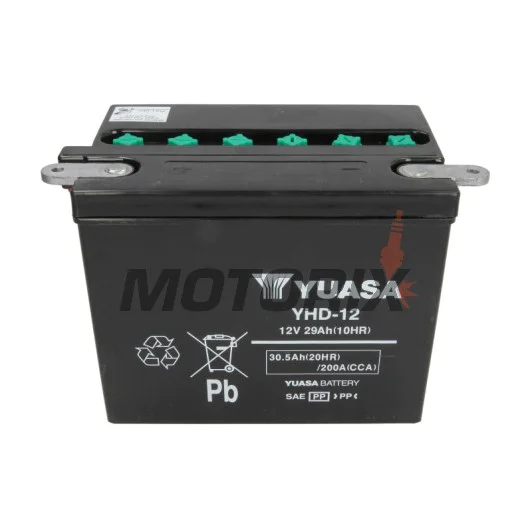 Akumulátor -YUASA- YHD-12, 30Ah 12V