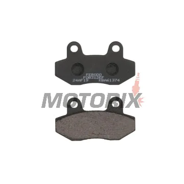 Brzdové destičky -FERODO- FDB312EF, Honda CH Spacy/MBX 50-125, Hyosung GT/GV Aquila/Karion/XRX 125-650, Kymco Pulsar 125, Peugeot Django/Speedfight IV 50-125 1985-2015