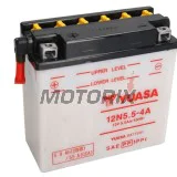 Akumulátor -YUASA- 12N5.5-4A, 6Ah 12V