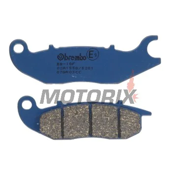 Brzdové destičky -BREMBO- 07GR03CC, Derbi Mulhacen 125/Terra 125/Terra Adventure 125 (2007-2008)